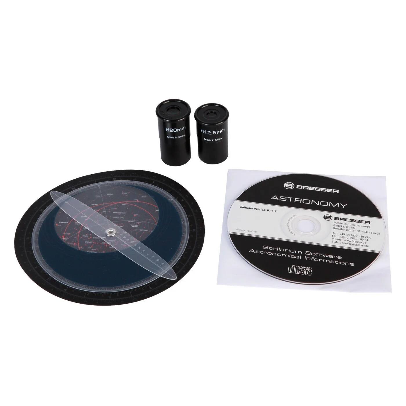H20mm  
- - mma.STH  
- - - . - + 1 .  
e E BRESSER Samware ASTRONOMY versiee ....  
a Miaits BRESSER man & mnsrunauts tursea  
- - SUNmETE .. L - 05.014 ma .an - -a  
2012 - 222 ...  
SRTNAT i - -e E-Mui SSe - wngretsra  
Astronomical Stellarium Software Informations  
COMPNC disc  

BRESSER  
ASTRONOMY  
Stellarium Astronomical Software  
Informations  
DISC  

Software Version 0.11.2  
BRESSER  
GmbH & Co. KG  
Gustav-Heinemann-Str. 2 - DE-64414 Rheinberg  
Tel.: +49 (0) 6094 / 927 50 - 0  
Fax: +49 (0) 6094 / 927 50 - 20  
E-Mail: service@bresser.de