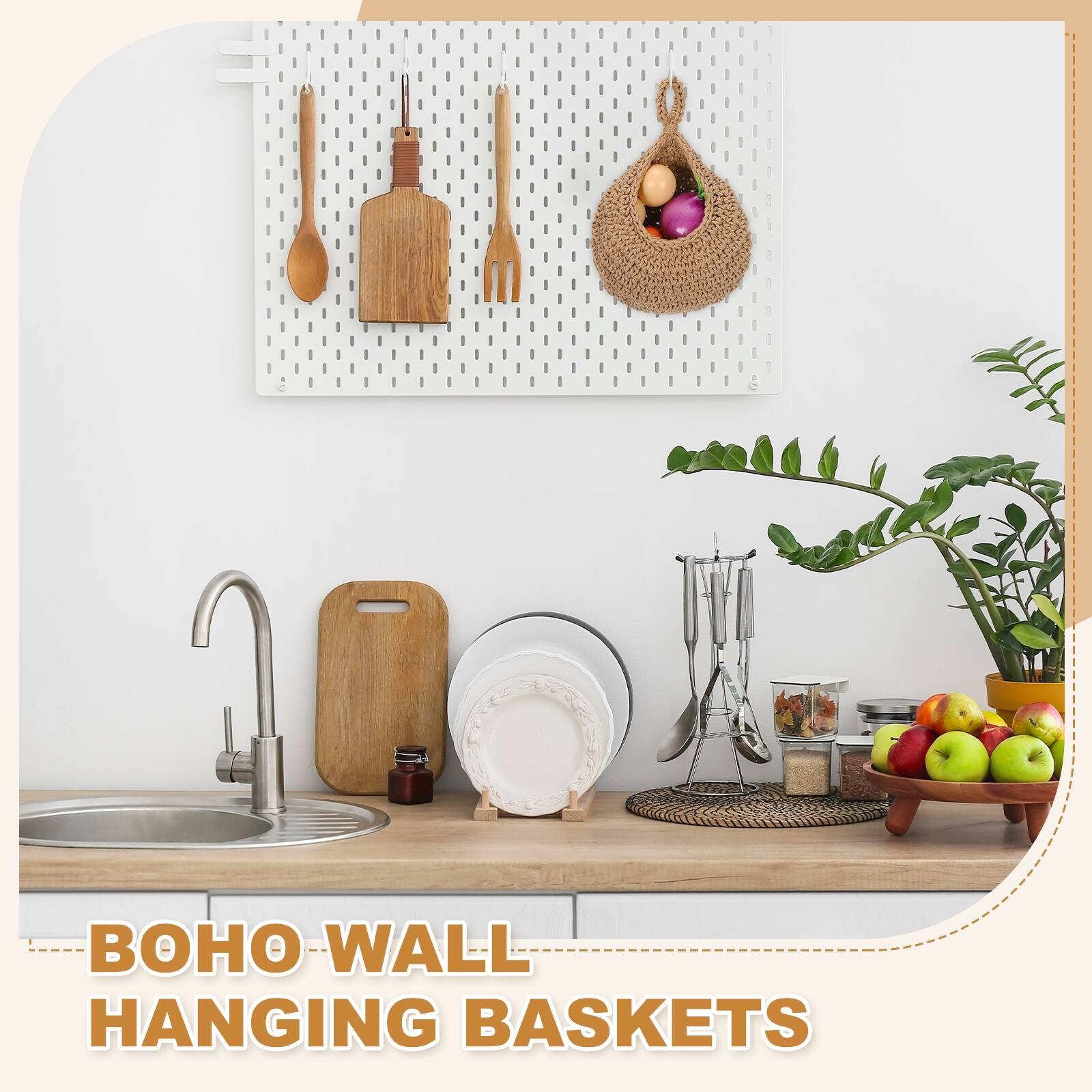 BOHO WALL HANGING BASKETS