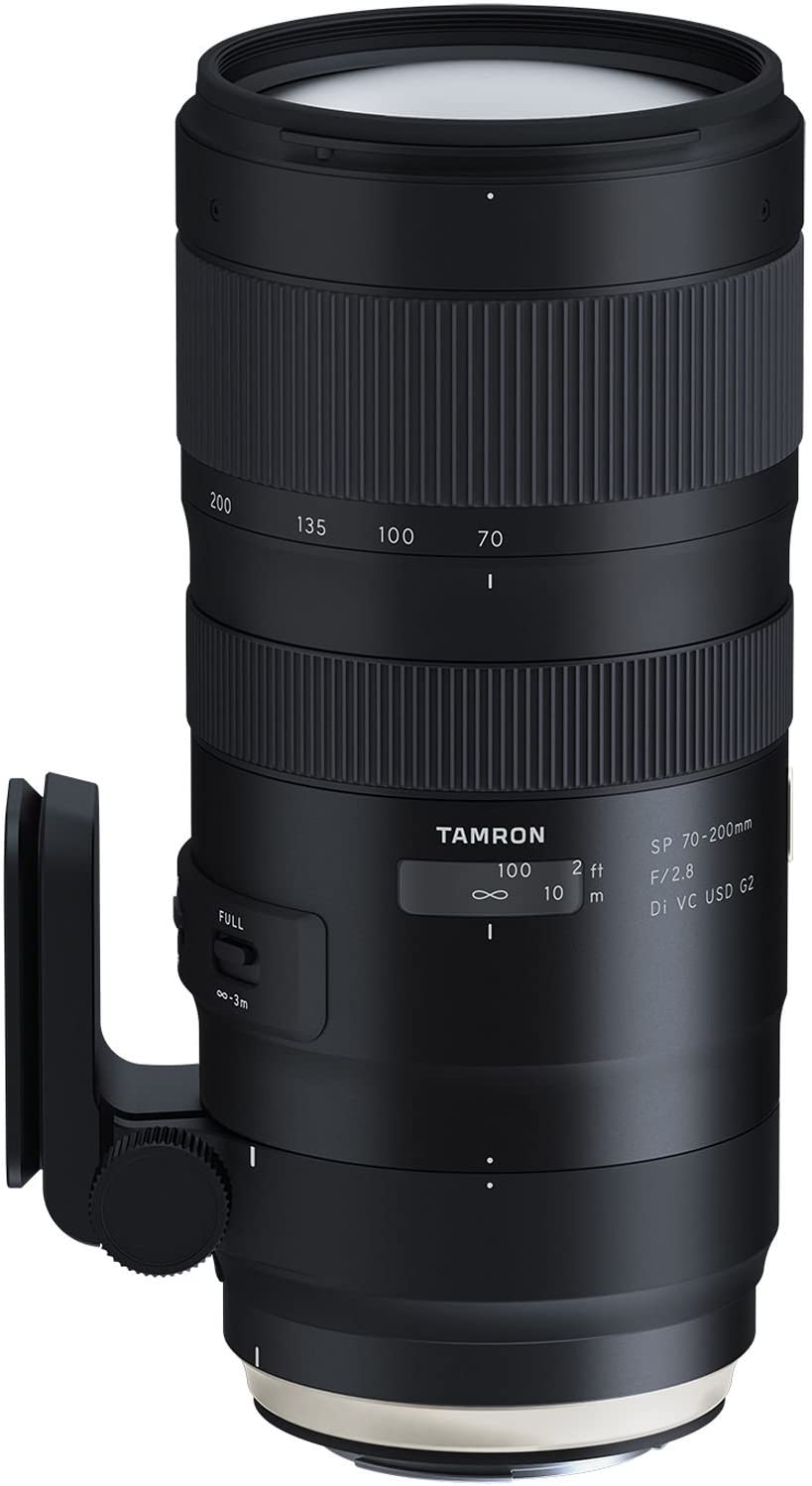 200 135 100 70  
TAMRON  
100 2 ft 10 m  
SP 70-200mm F/2.8 G2 VC USD Di