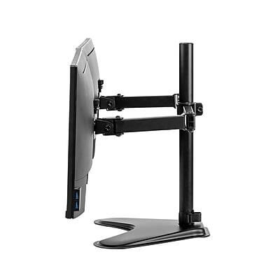 Alt View 2. Fellowes - Professional Series Monitor Arm, Up to 27" Monitor, Black - Black.