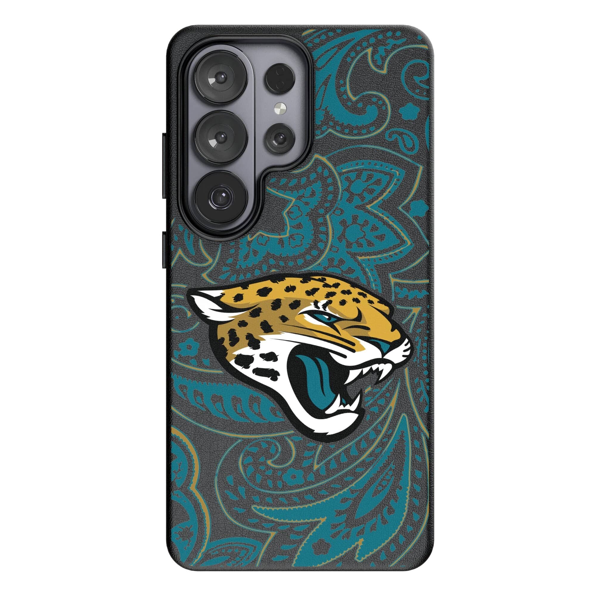 Keyscaper - NFL - Jacksonville Jaguars - Paisley Galaxy Magnetic Bump Case - S24 Plus - Black price history on PriceWatchPro