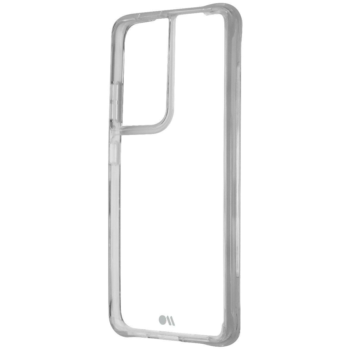 Front. Case-Mate - Case-Mate Tough Series Case for Samsung Galaxy S21 Ultra 5G - Clear - Clear.