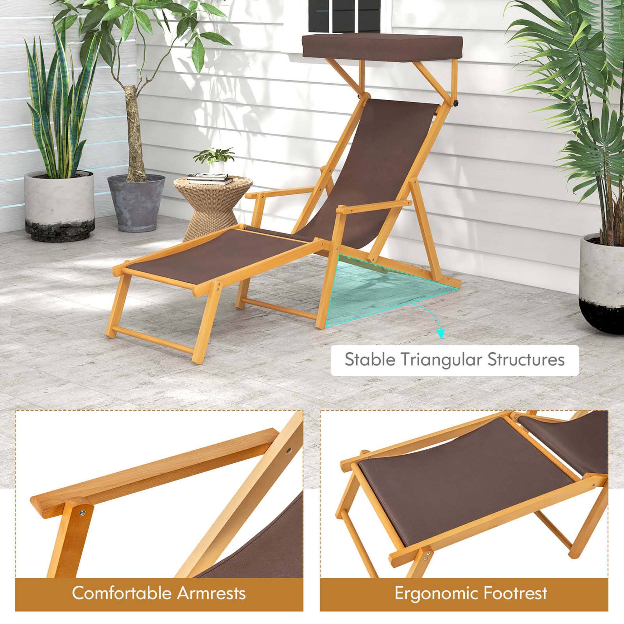 Stable Triangular Structures, Comfortable Armrests, Ergonomic Footrest