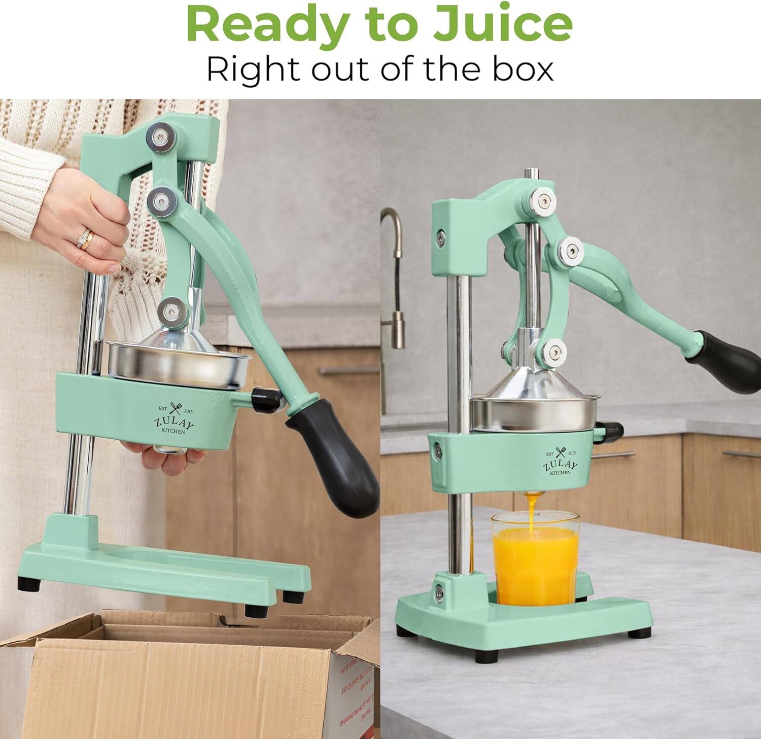 Ready to Juice Right out of the box
