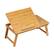 Alt View 16. Mind Reader - Lap Desk Laptop Stand, Bed Tray, Dorm Room, Folding Legs, Rayon From Bamboo - Brown.