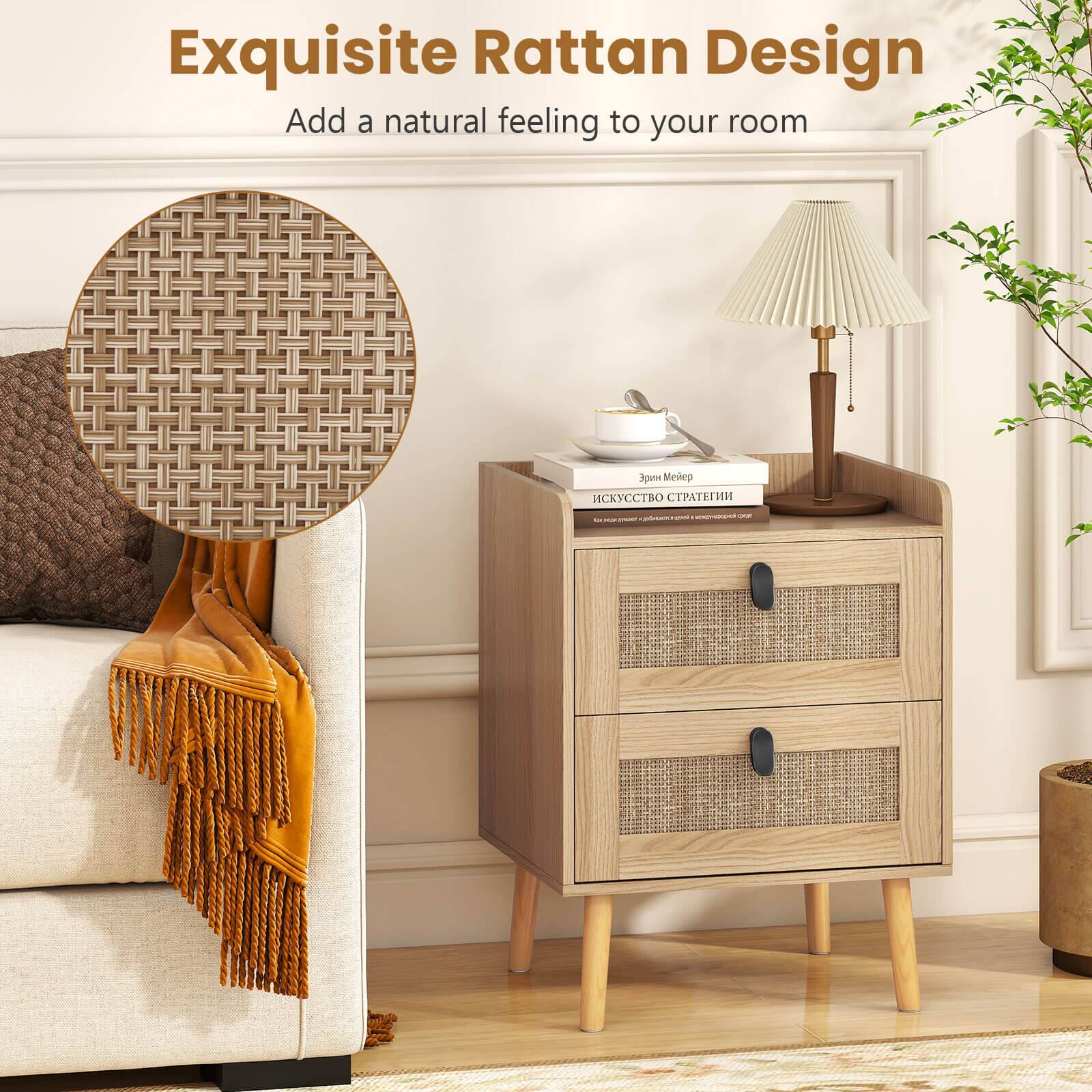 Exquisite Rattan Design  
Add a natural feeling to your room