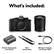 What's included: Nikon Zf, Nikon 28-70/4 S, EN-EL15c Rechargeable Li-ion Battery, Nikon Camera Strap, USB Type-C Charging and Transfer Cable.
