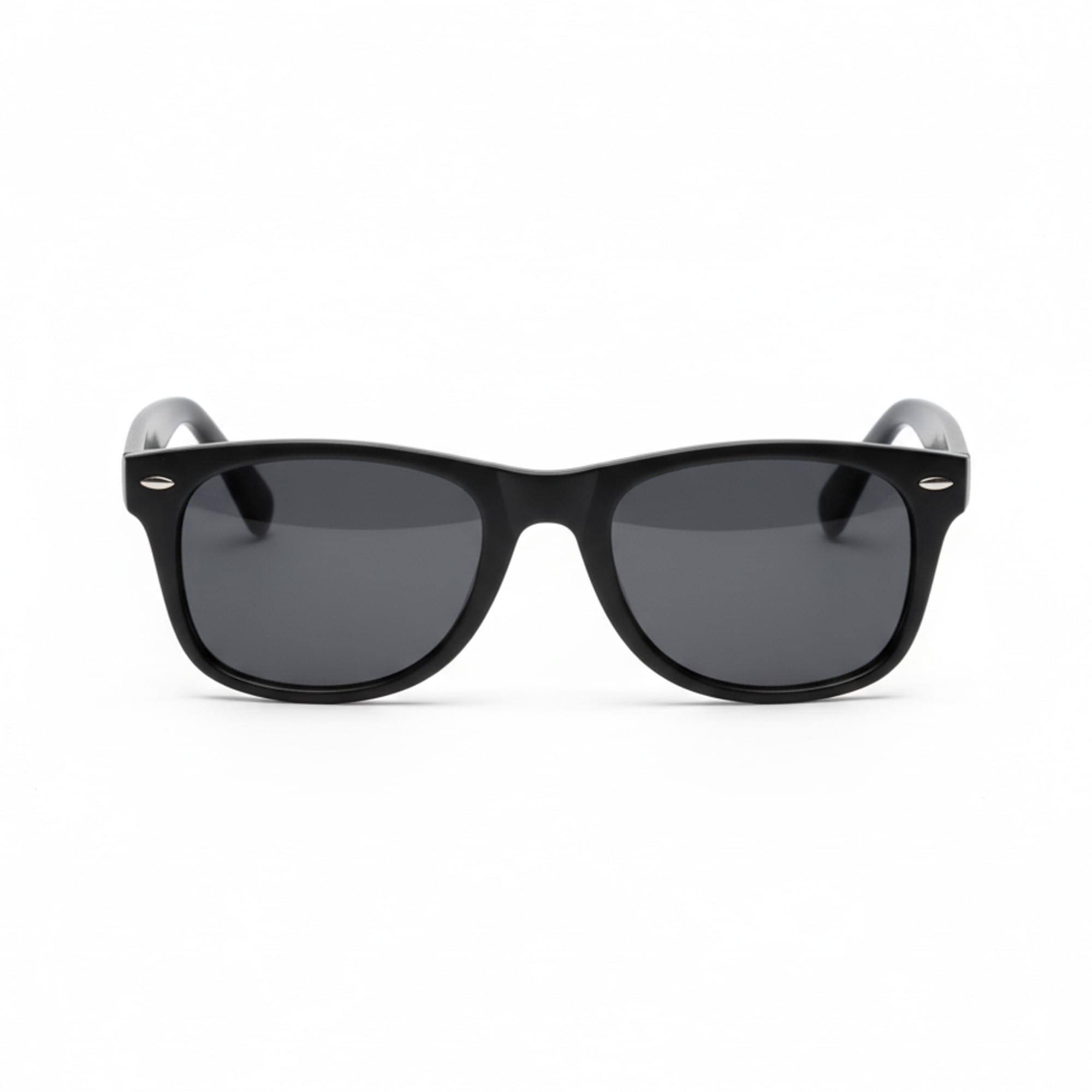Alt View 1. Smiffys - Black 50s Glasses Adult Costume - Black.