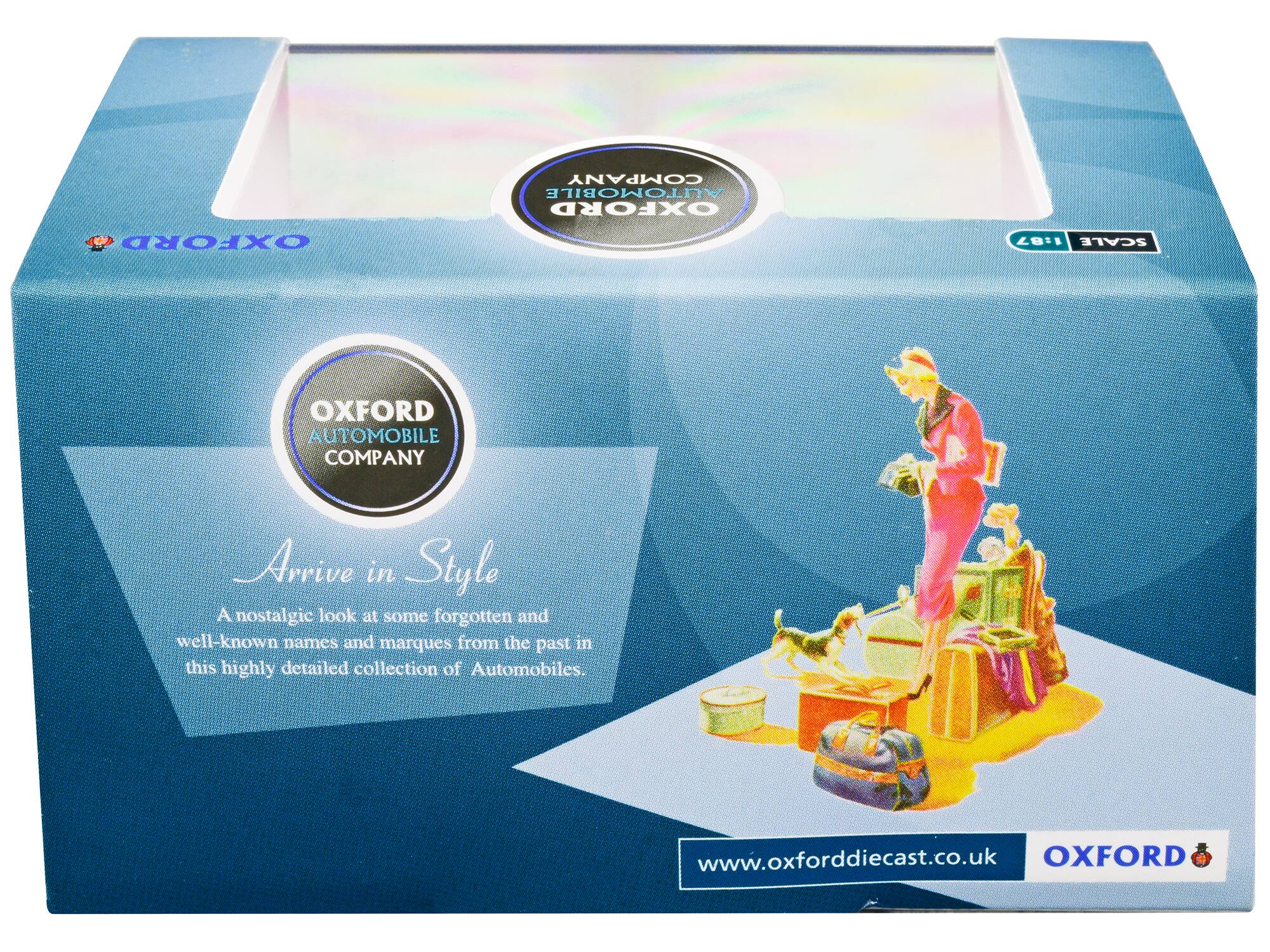 **OXFORD AUTOMOBILE COMPANY**

**Arrive in Style**

A nostalgic look at some forgotten and well-known names and marques from the past in this highly detailed collection of Automobiles.

**www.oxforddiecast.co.uk**

**OXFORD**