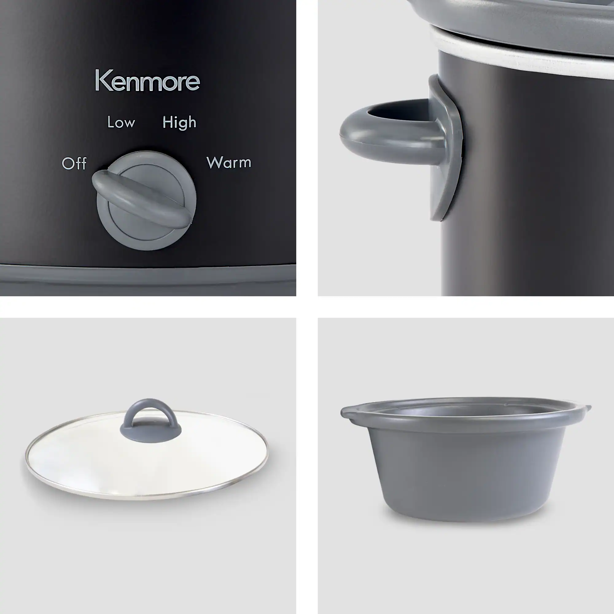 Kenmore  
Low High  
Off Warm