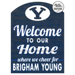 Jardine - BYU Cougars 16'' x 22'' Marquee Sign - Navy