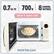 0.7 cu. ft. | 700w | 8 cooking settings
defrost & express start
NOSTALGIA™