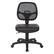 Front. OSP Home Furnishings - Mesh Screen Back Task Chair with Vinyl Seat - Black.