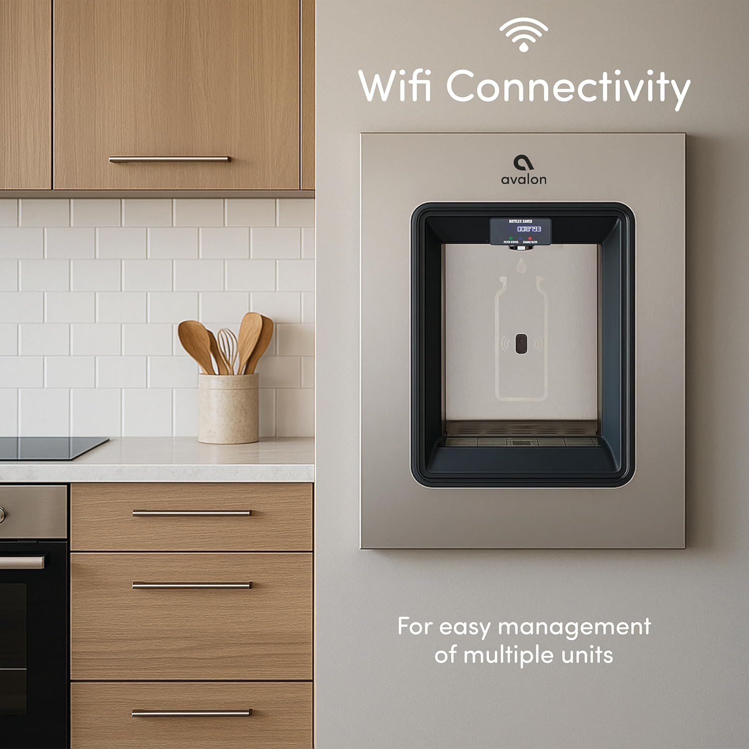 Wifi Connectivity  
avalon  
For easy management of multiple units
