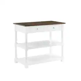 Crosley Furniture - Caitlyn Wood Top Kitchen Island - White
