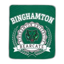 Pegasus - Binghamton Bearcats 50" x 60" University Crest Ultra Soft Blanket - Multicolor
