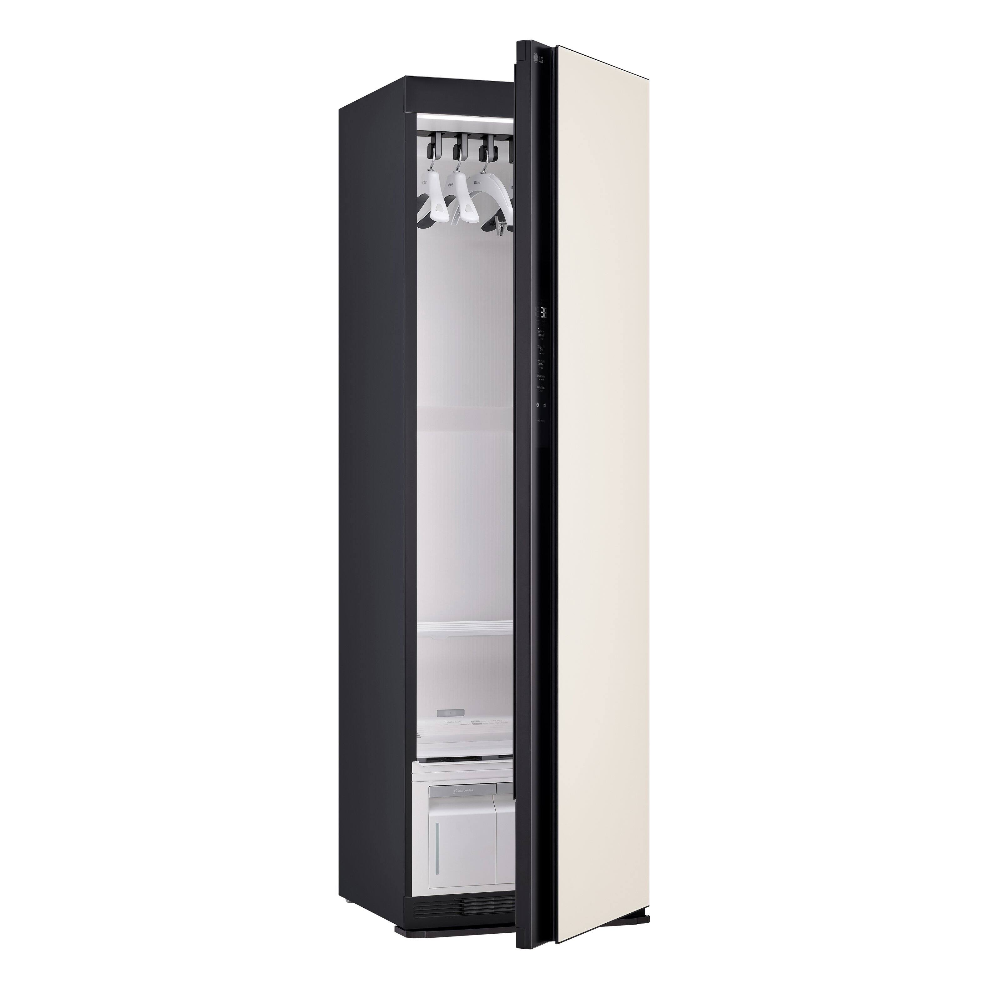 Alt View 11. LG - Styler Smart Steam Closet with Dual TrueSteam and and Dynamic MovingHanger - Beige.