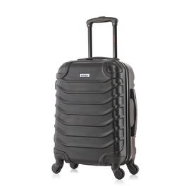 InUSA - Endurance Lightweight Hardside Spinner Luggage 20" Carry-On - Black