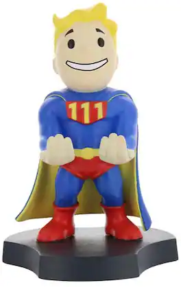 PopMarket - Fallout - Mini Cable Guys - Toughness Vault Boy Phone Stand - COLLECTIBLES - Multicolor