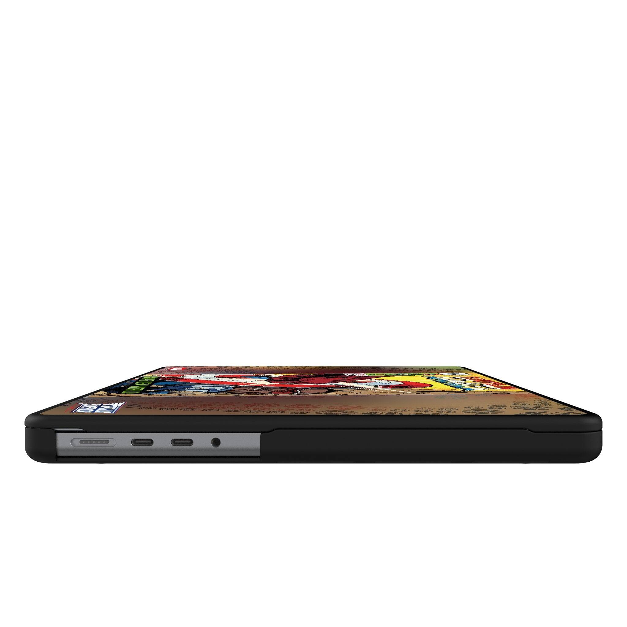 Alt View 2. Keyscaper - Marvel Classic Cover Laptop Case - Apple MacBook Pro 14-inch (2021)/(2023) - Sam Wilson Captain America.