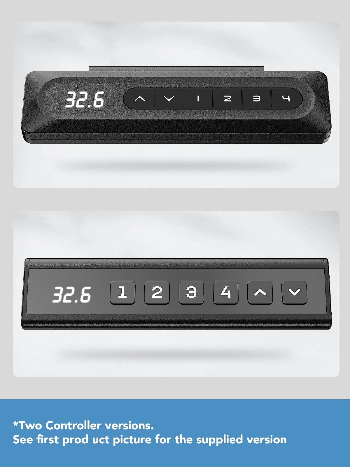 32.6 I 2 3 4  
32.6 1 2 3 4  

*Two Controller versions. See first product picture for the supplied version