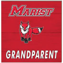 Jardine - Marist Foxes 10'' x 10'' Grandparent Plaque - Red