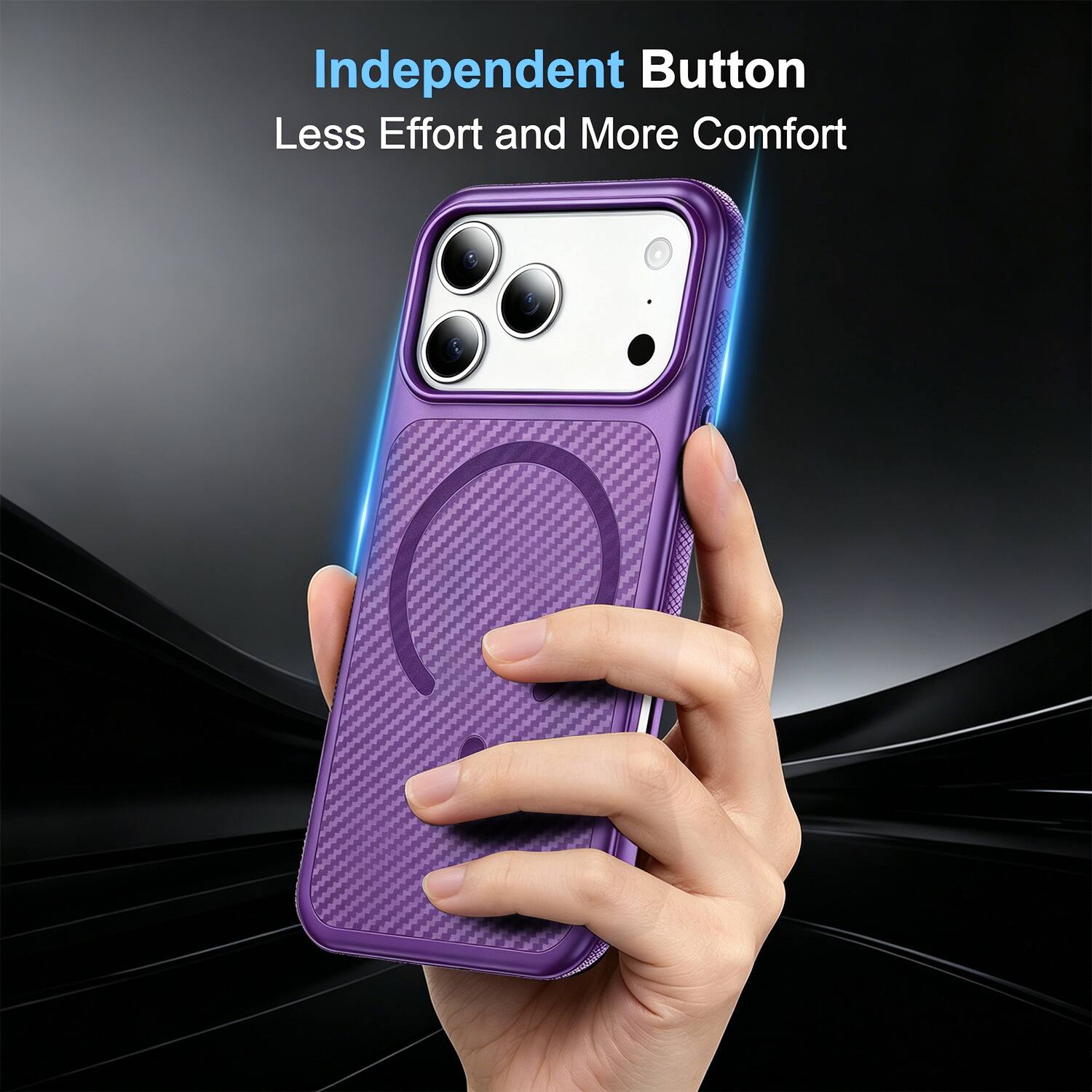 Independent Button  
Less Effort and More Comfort