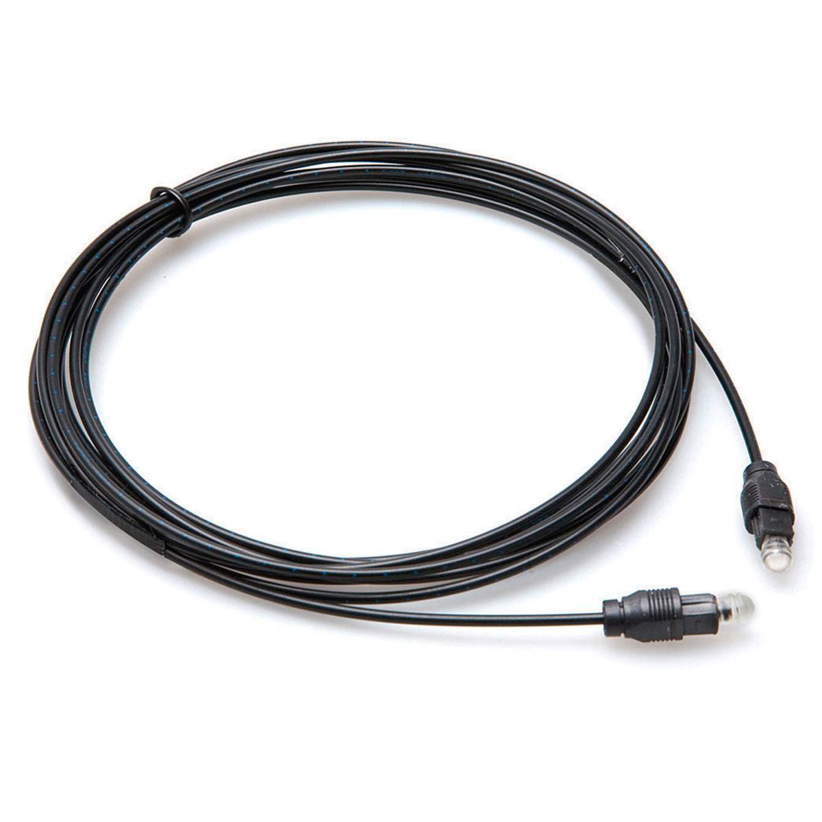 Front. Hosa Technology - Hosa Technology 2' Toslink Male to Toslink Male Fiber Optic Cable.