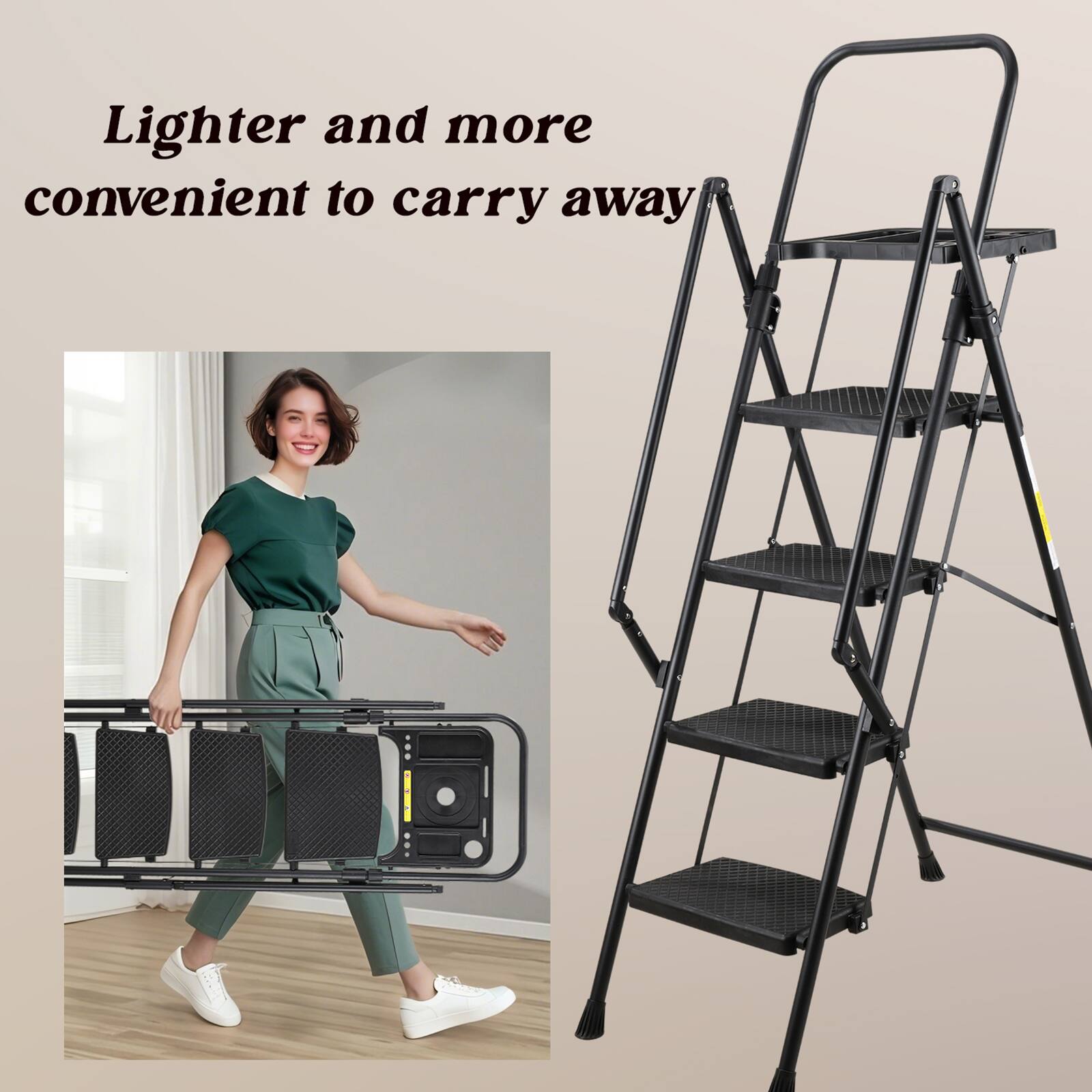 Lighter and more convenient to carry away