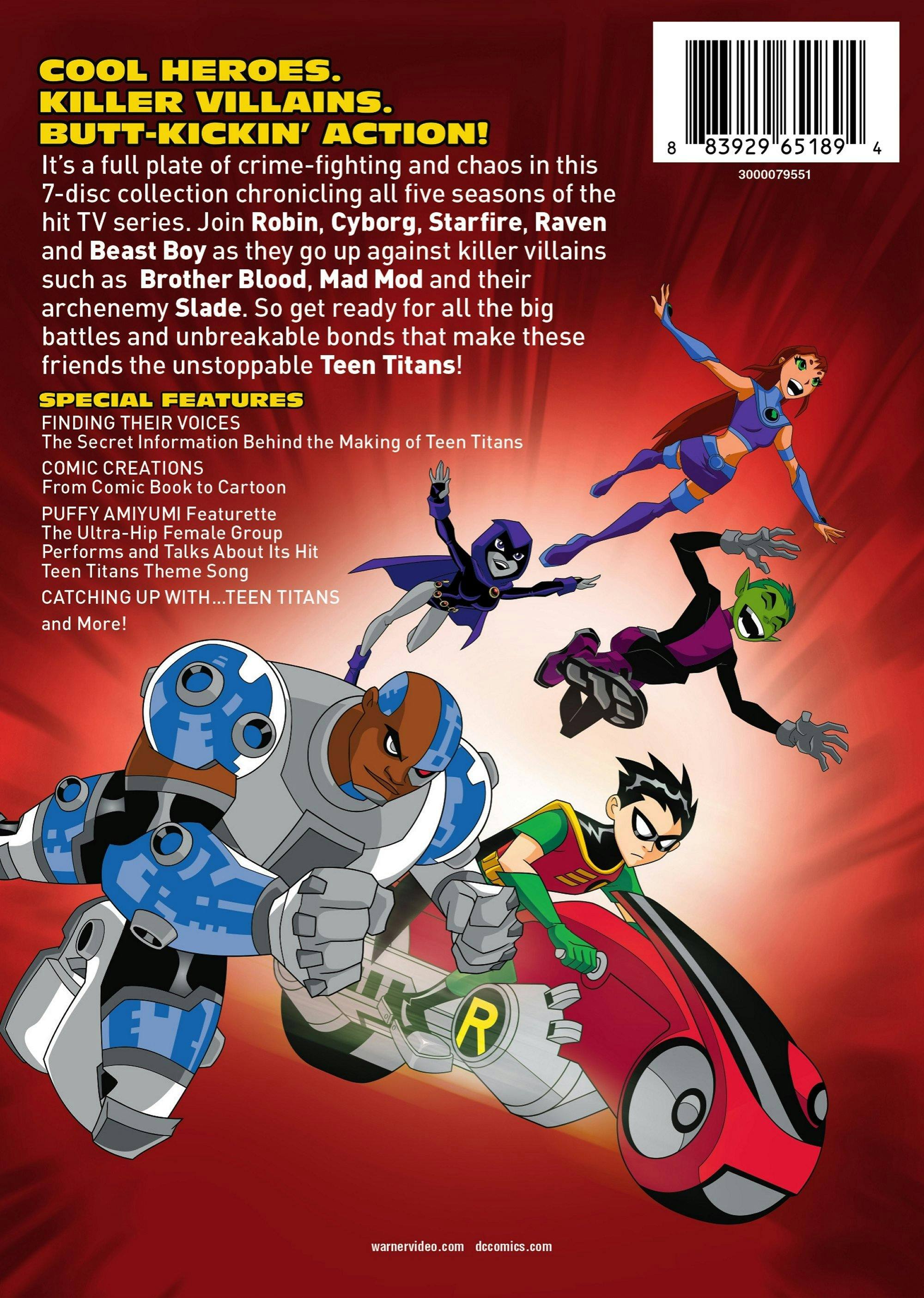 Angle. Teen Titans: The Complete Series (Box Set) [DVD].