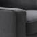 Alt View 2. Serta - Palisades Modern 3-Seat - Straight Arm - Fabric Sofa - 73" - Charcoal.