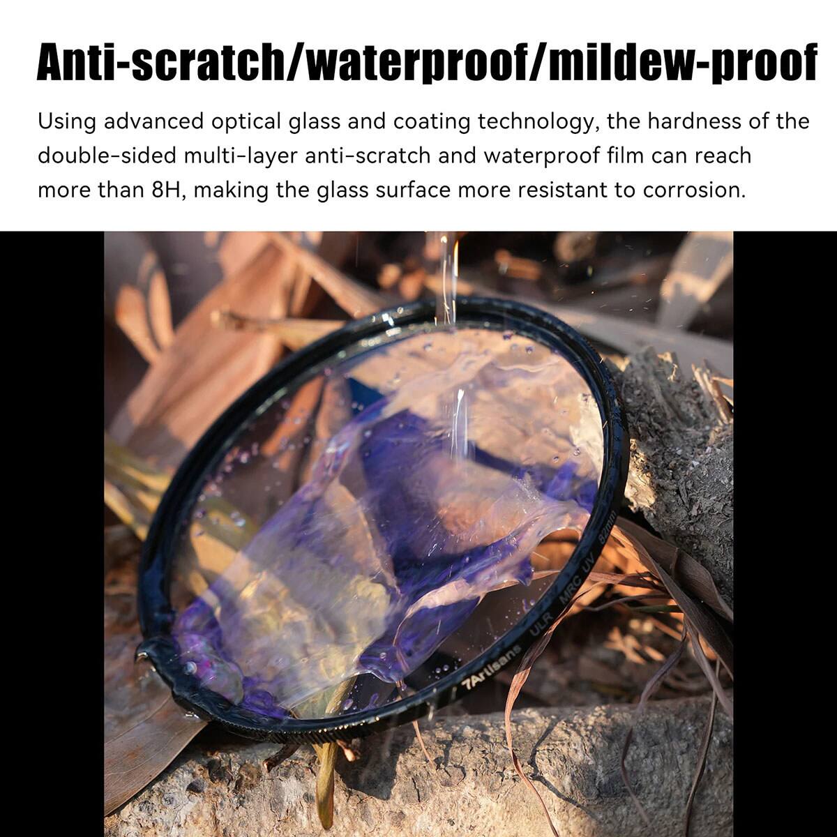 Anti-scratch/waterproof/mildew-proof

Using advanced optical glass and coating technology, the hardness of the double-sided multi-layer anti-scratch and waterproof film can reach more than 8H, making the glass surface more resistant to corrosion.