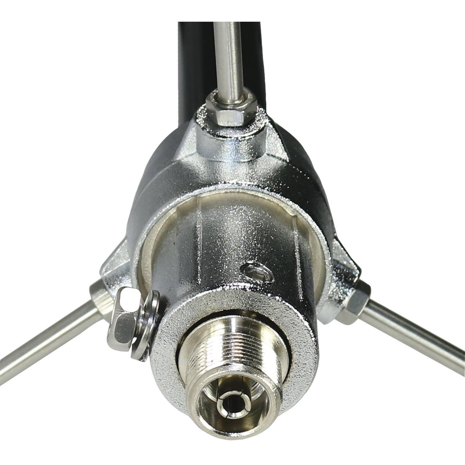 Alt View 2. Tram - Pre-Tuned 144MHz–148MHz VHF/430MHz–460MHz UHF Amateur Dual-Band Base Antenna - Black.