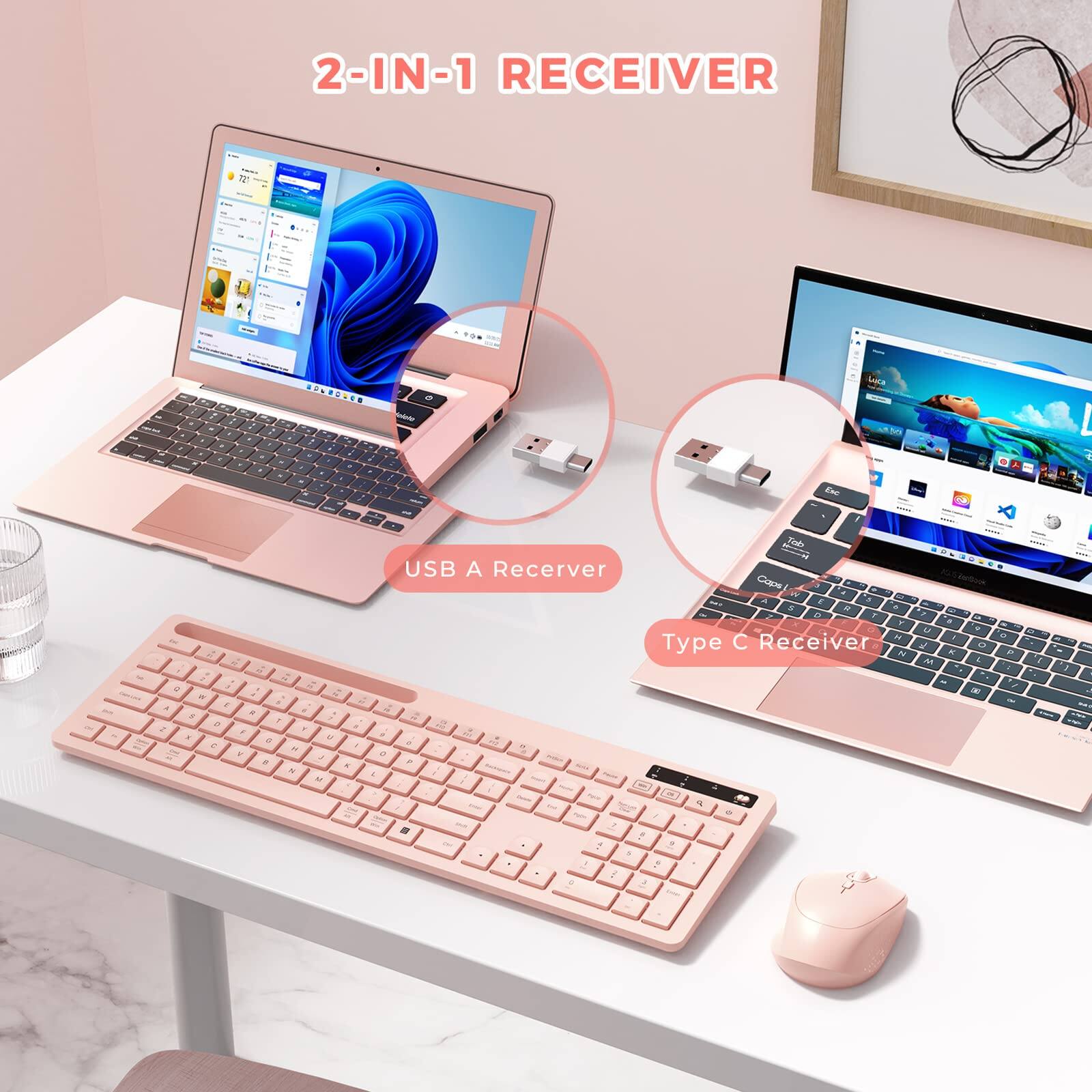 2-IN-1 RECEIVER

USB A Receiver
Type C Receiver