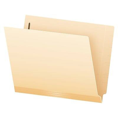 Front. Pendaflex - Reinforced Classification Folder, 3/4" Expansion, Letter Size, Manila, 50/Box - Manila.