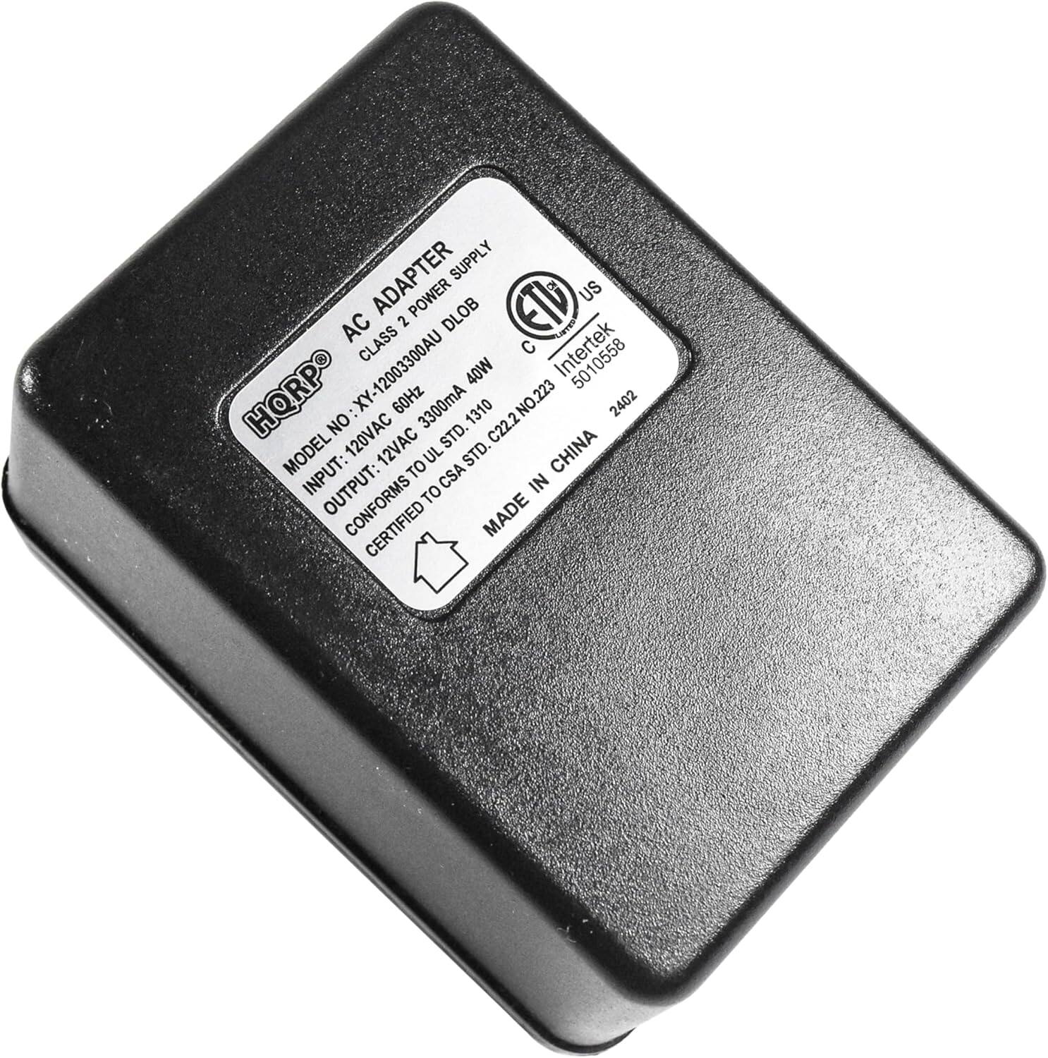 HQRP 120V to 12V AC 40VA Transformer for Fountain Pump, Lighting