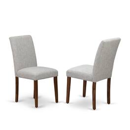 East West Furniture - CNAB7-NN-35 7Pc Wood Dining Table Set Consists of a Wood Table and 6 Parsons Dining Room Chairs - Natural