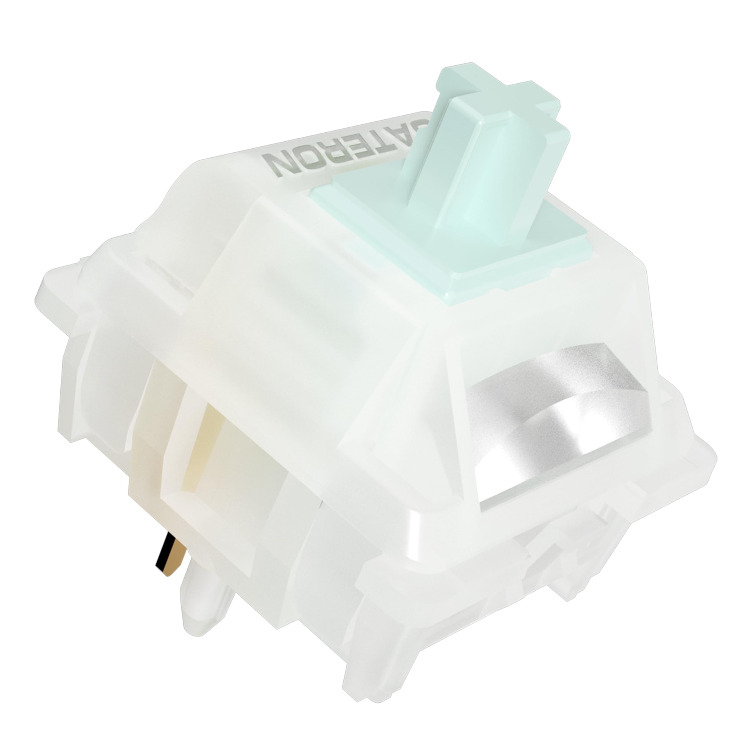 Front. VEGA AUTOMOTIVE - Gateron Milky Tea Pro V3 Switches Pre lubed Tactile With Light Guide Pole For Mx Mechanical Gaming Keyboard... - Green Tea Pro V3.