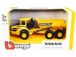Volvo A25G Articulated Hauler 1/50 Diecast Model by Bburago - Yellow