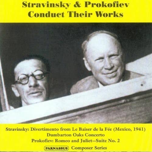 Sergey Prokofiev - Stravinsky & Prokofiev Conduct Their Works  - COMPACT DISCS