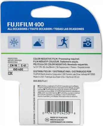 Fujifilm 135 Fujicolor 400 Color Negative Film Multi - Best Buy Fujifilm 135 Fujicolor 400 Color Negative Film Multi - Best Buy
