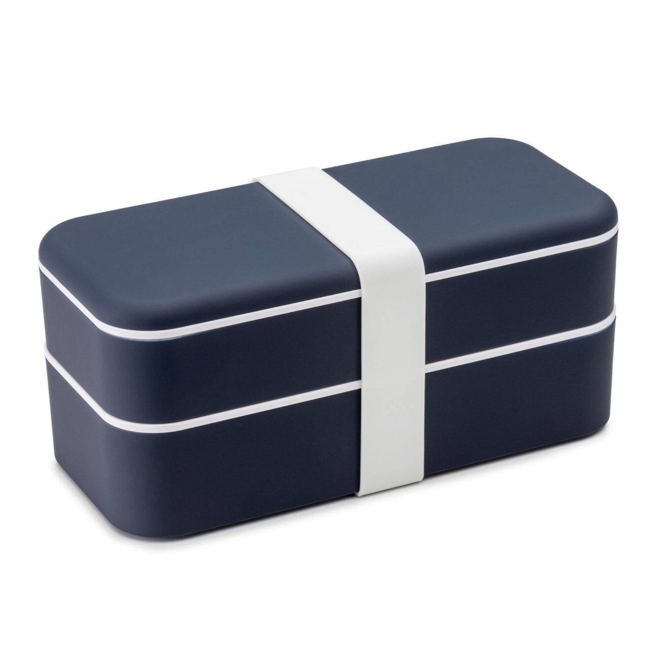 Angle. Function 101 - BentoStack Tech Accessory Organizer Navy - Navy.