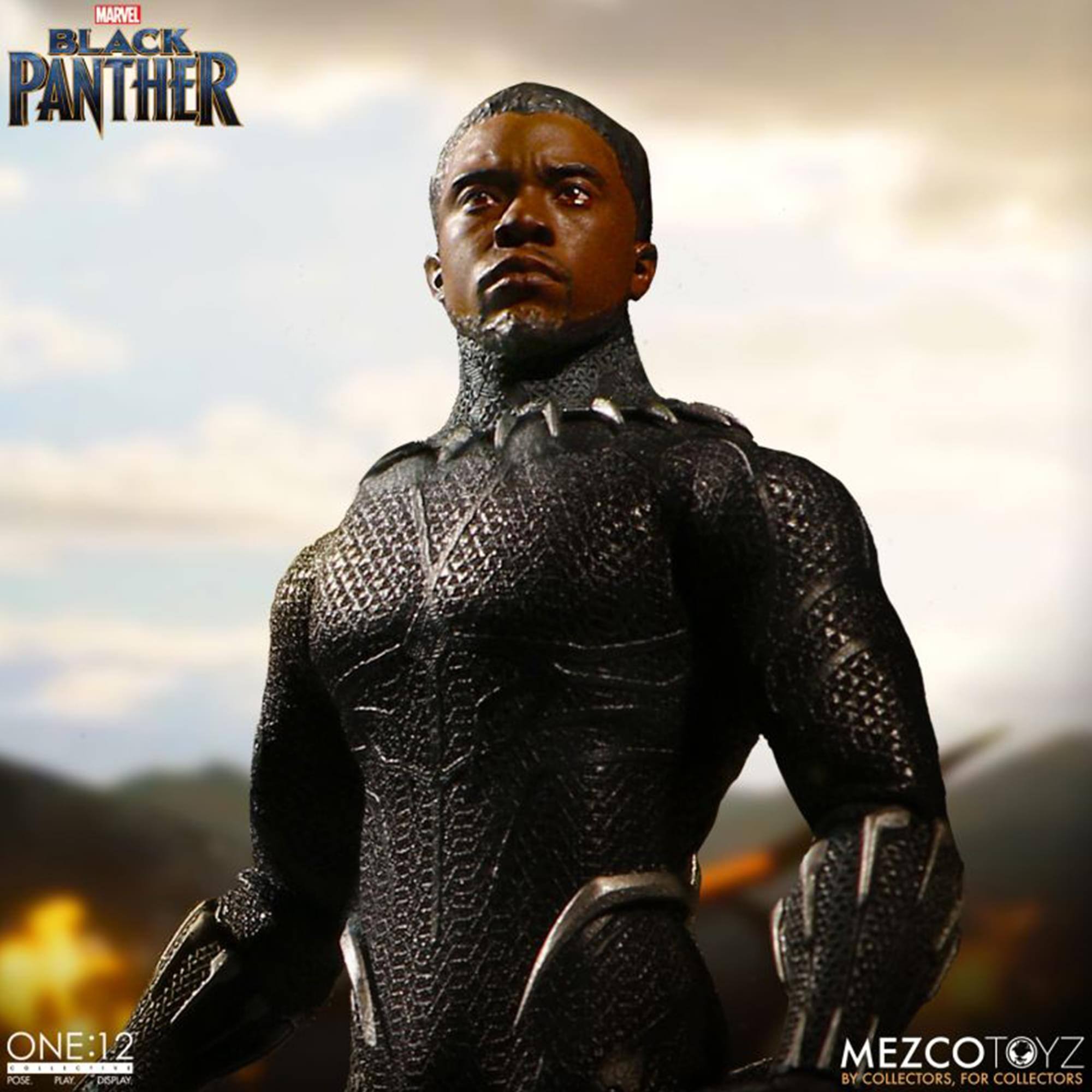 MARVEL BLACK PANTHER  
ONE:12 POSE PLAY DISPLAY  
MEZCOTOYZ  
BY COLLECTORS, FOR COLLECTORS