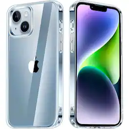 Entronix - Case for iPhone 13 - Hard Back Thick - Clear