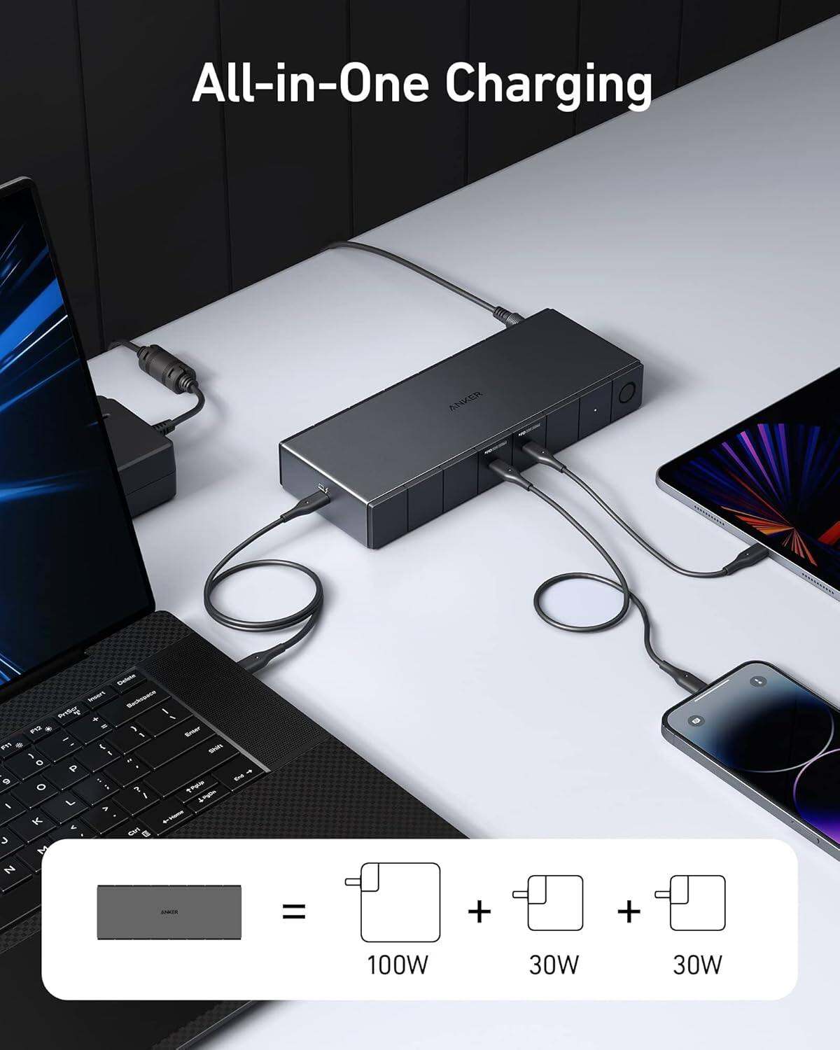 Anker 778 Thunderbolt Docking Station (12 in 1, Thunderbolt 4