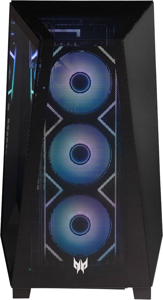 Alt View 8. Acer - Predator Orion Gaming Desktop - Intel Core Ultra 7 265KF 2024 - GeForce RTX 5070 Ti - 32GB DDR5 Memory – 1TB Storage - Black.