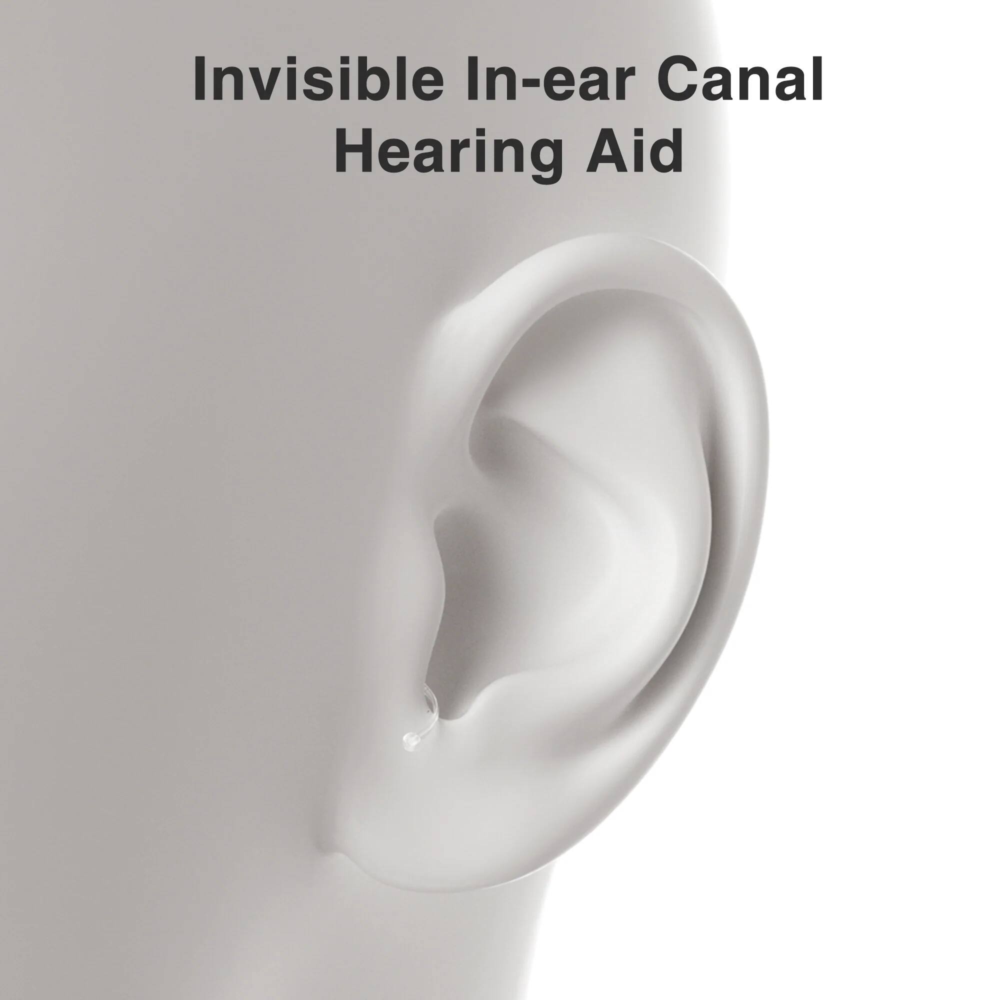 Invisible In-ear Canal Hearing Aid