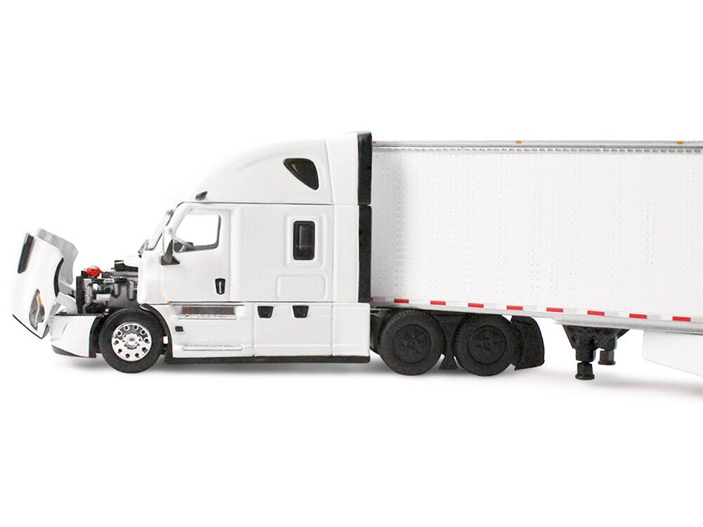 Alt View 2. First Gear - Freightliner Fifth Generation Cascadia Raised Roof Sleeper & 53' Utility Trailer w/Skirts 1/64 Model by DCP/First Gear.