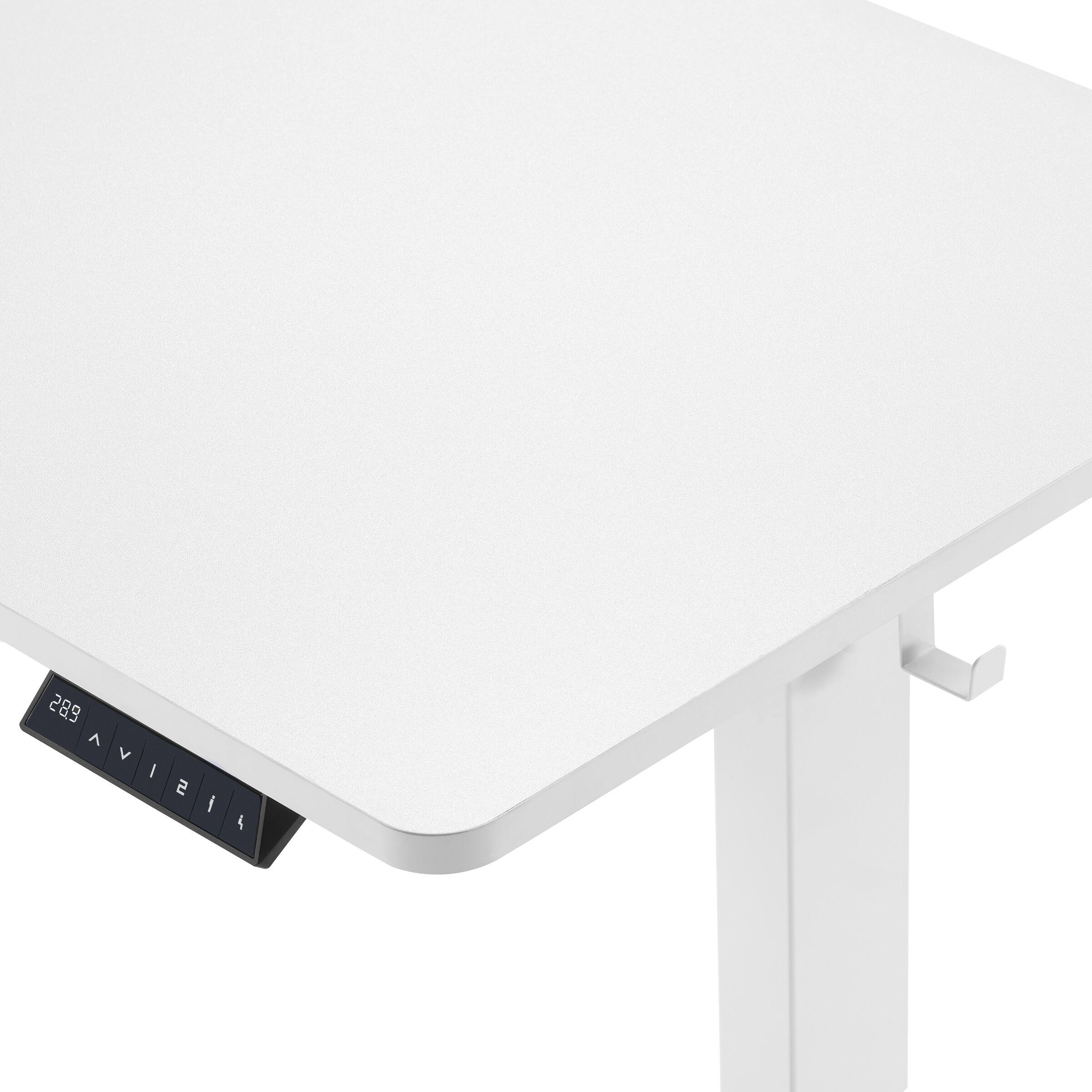 Alt View 4. OSP Home Furnishings - Primo Sit/Stand Electric 48" Desk - White.