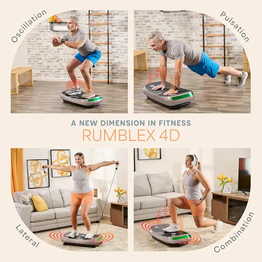 Lifepro Rumblex 4d LifePro Rumblex 4D Vibration Plate – Triple Motor Whole Body Platform ...